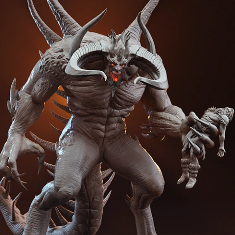 Diablo II Classic 3D Printing Model | Assembly STL Model
