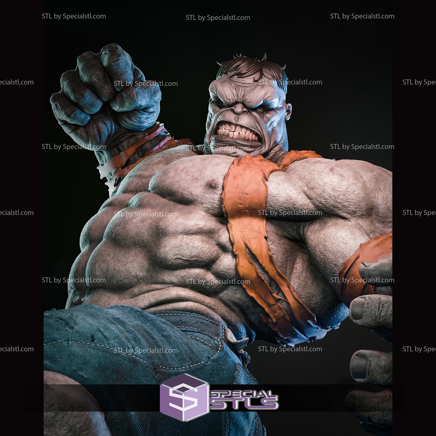 The Gamma Titan Hulk 3D Printer Files STL Model — view 4