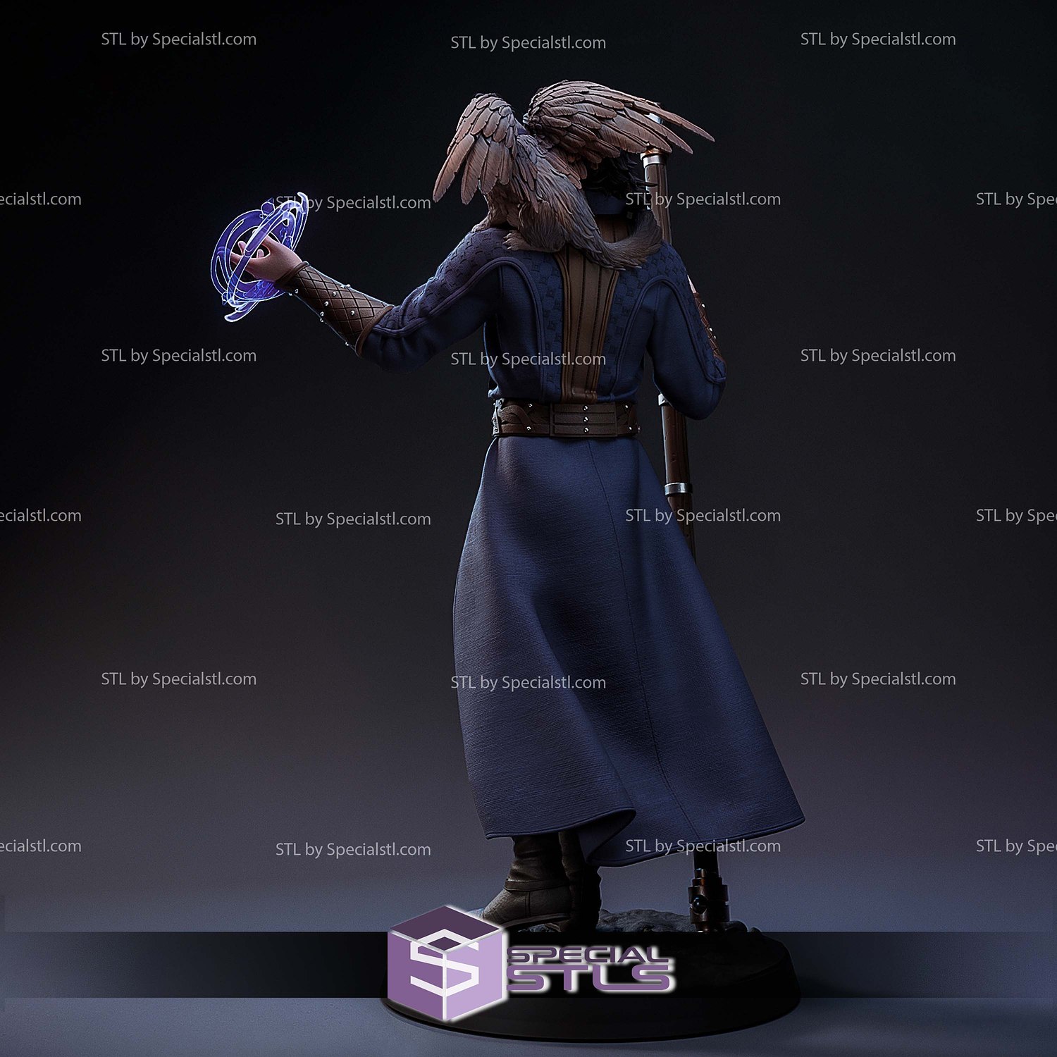 Gale and Tara Baldurs Gate STL Files 3D Model — view 4