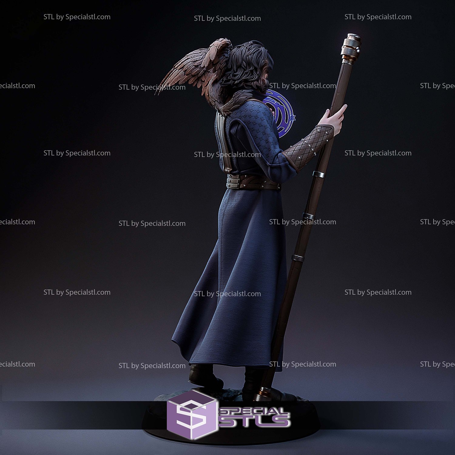 Gale and Tara Baldurs Gate STL Files 3D Model — view 6