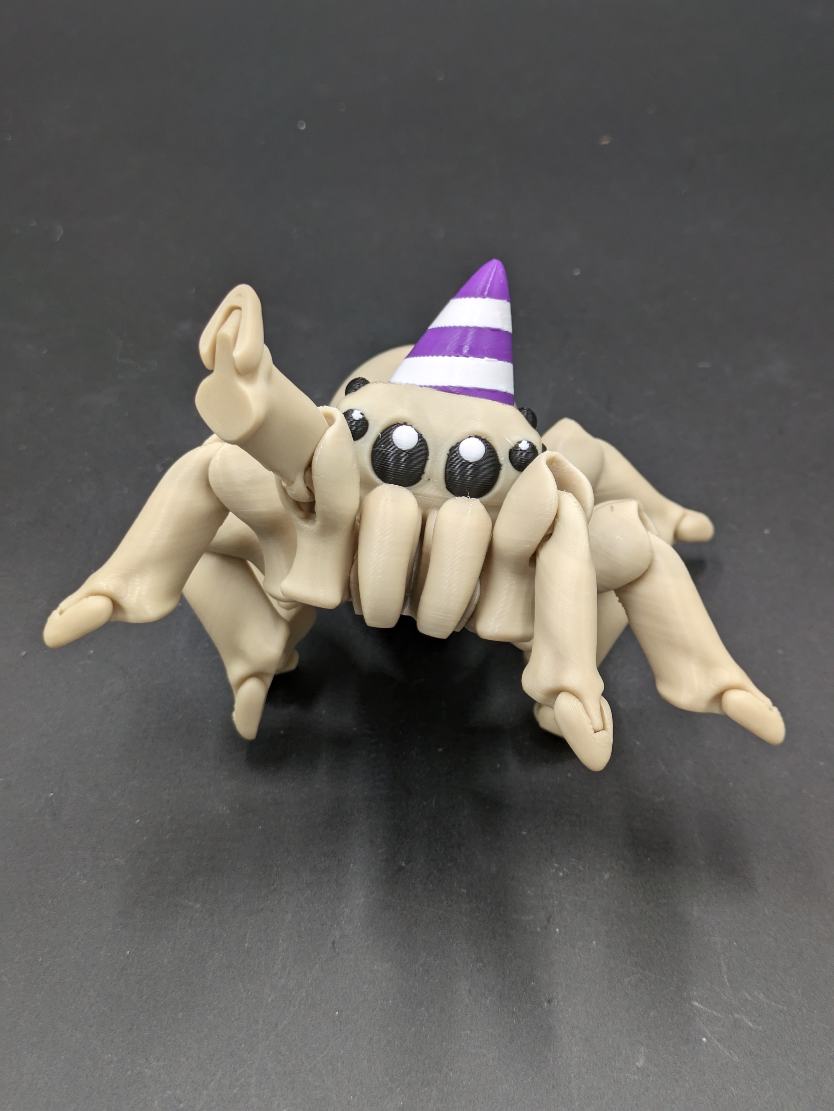 Articulated Toy Spider 3D 3MF Model — view 2
