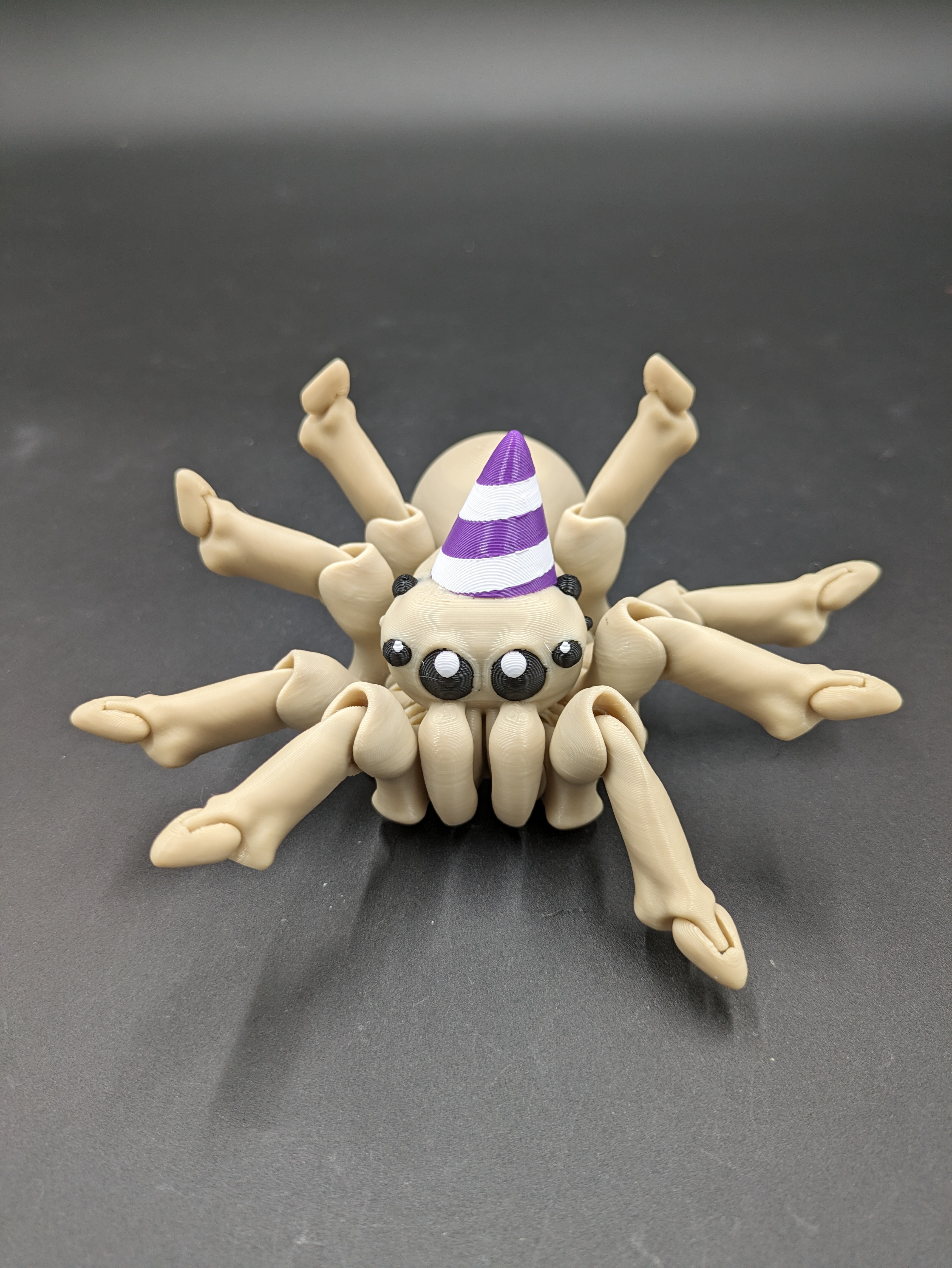 Articulated Toy Spider 3D 3MF Model — view 3
