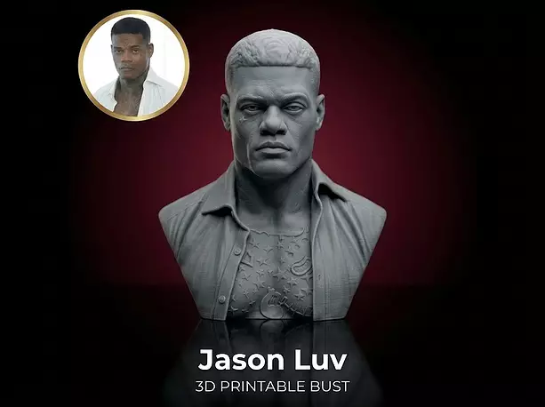 Jason Luv bust 3D OBJ Model