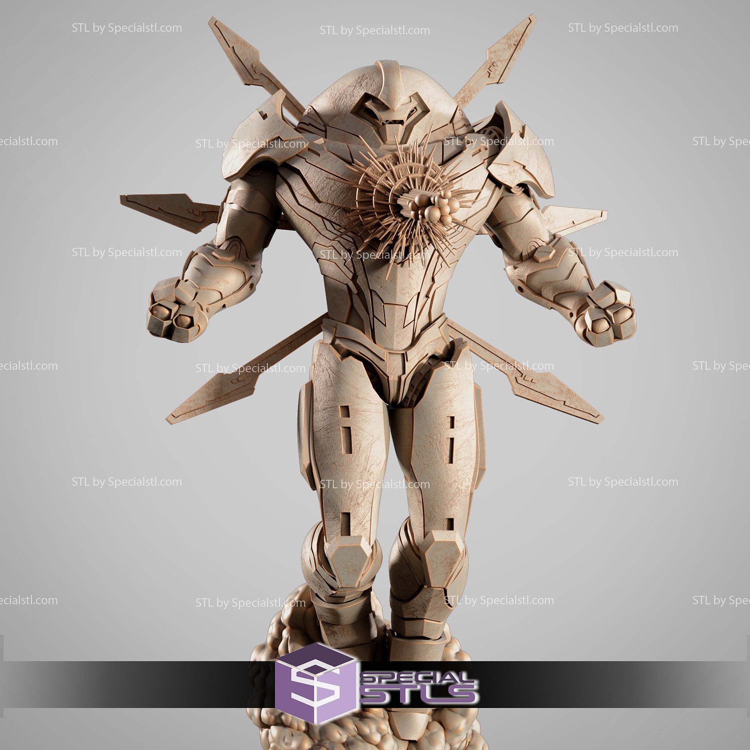 X-men Nimrod 3D Printer Files STL Model — view 4