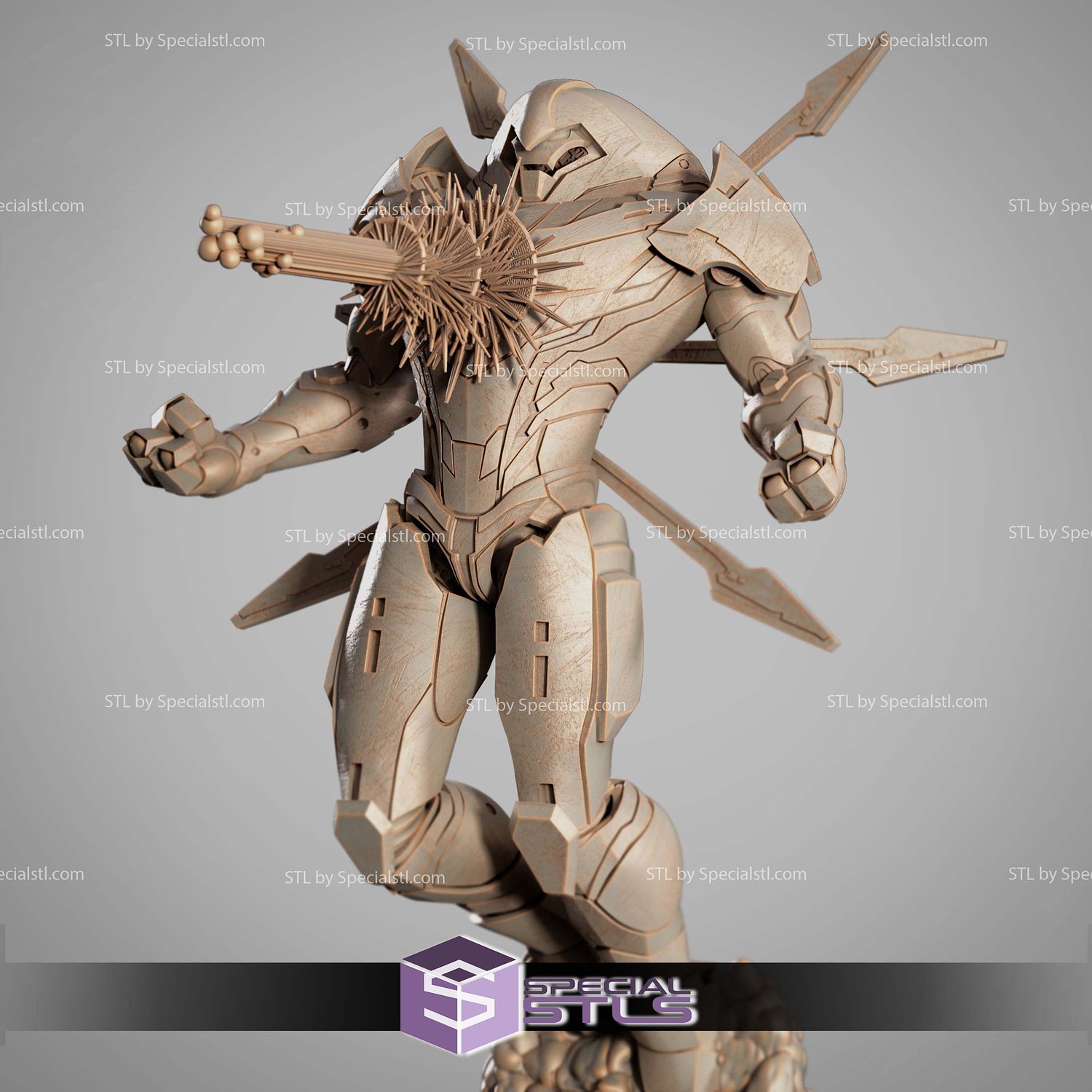 X-men Nimrod 3D Printer Files STL Model — view 5