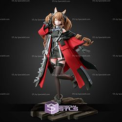 Gilberta Arknights Endfield 1 7 STL Files 3D Model