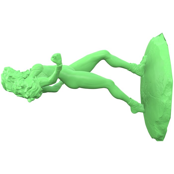 She Hulk 3D STL Model — view 6
