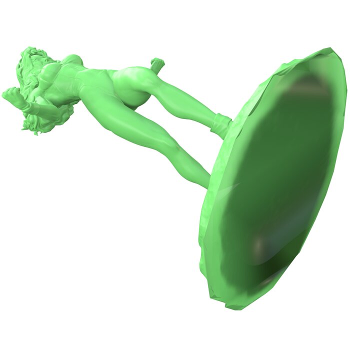 She Hulk 3D STL Model — view 7
