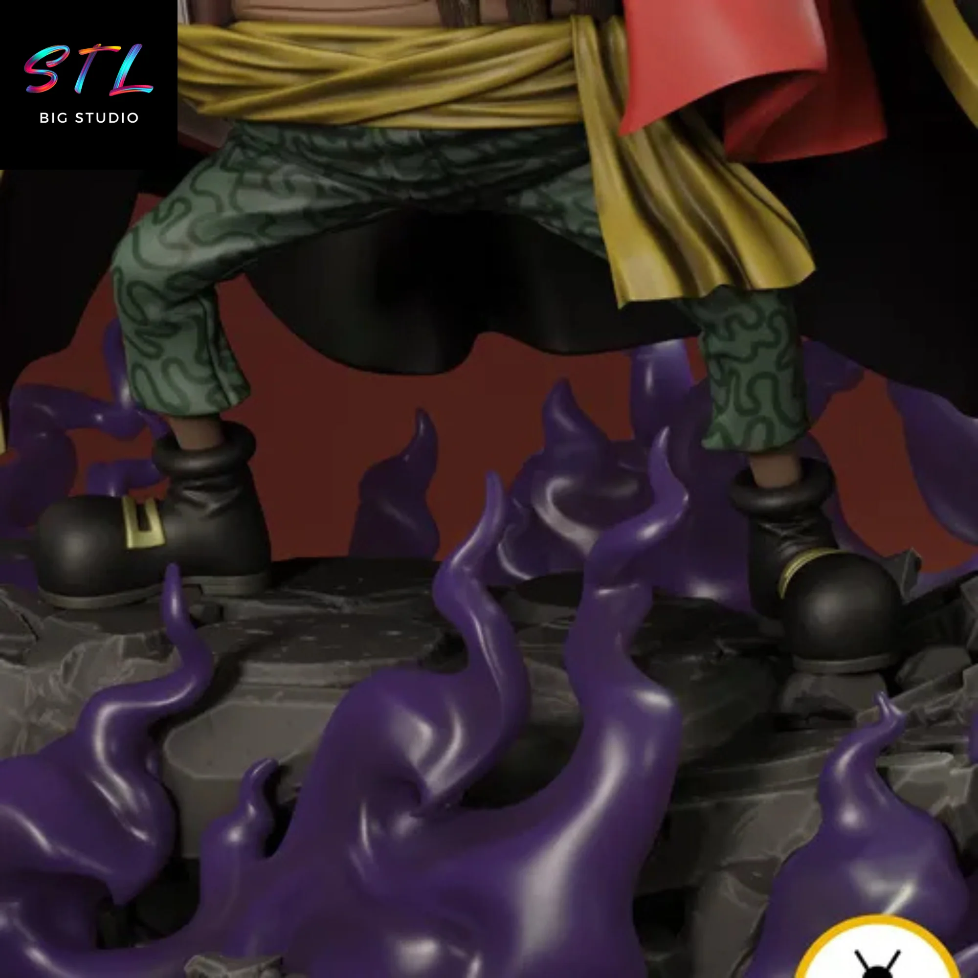 Blackbeard STL | Marshall D. Teach 3D Printable Figure | One Piece Model — view 6