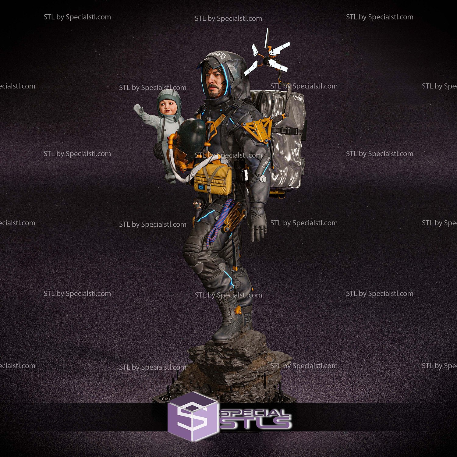 Sam Porter Bridges V3 3D Printer Files STL Model — view 7