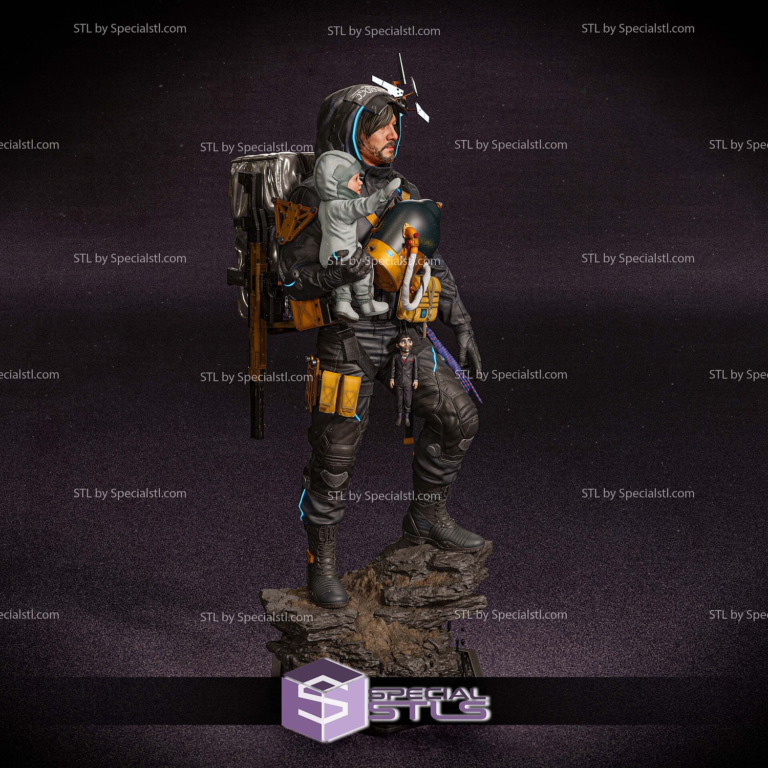 Sam Porter Bridges V3 3D Printer Files STL Model — view 8
