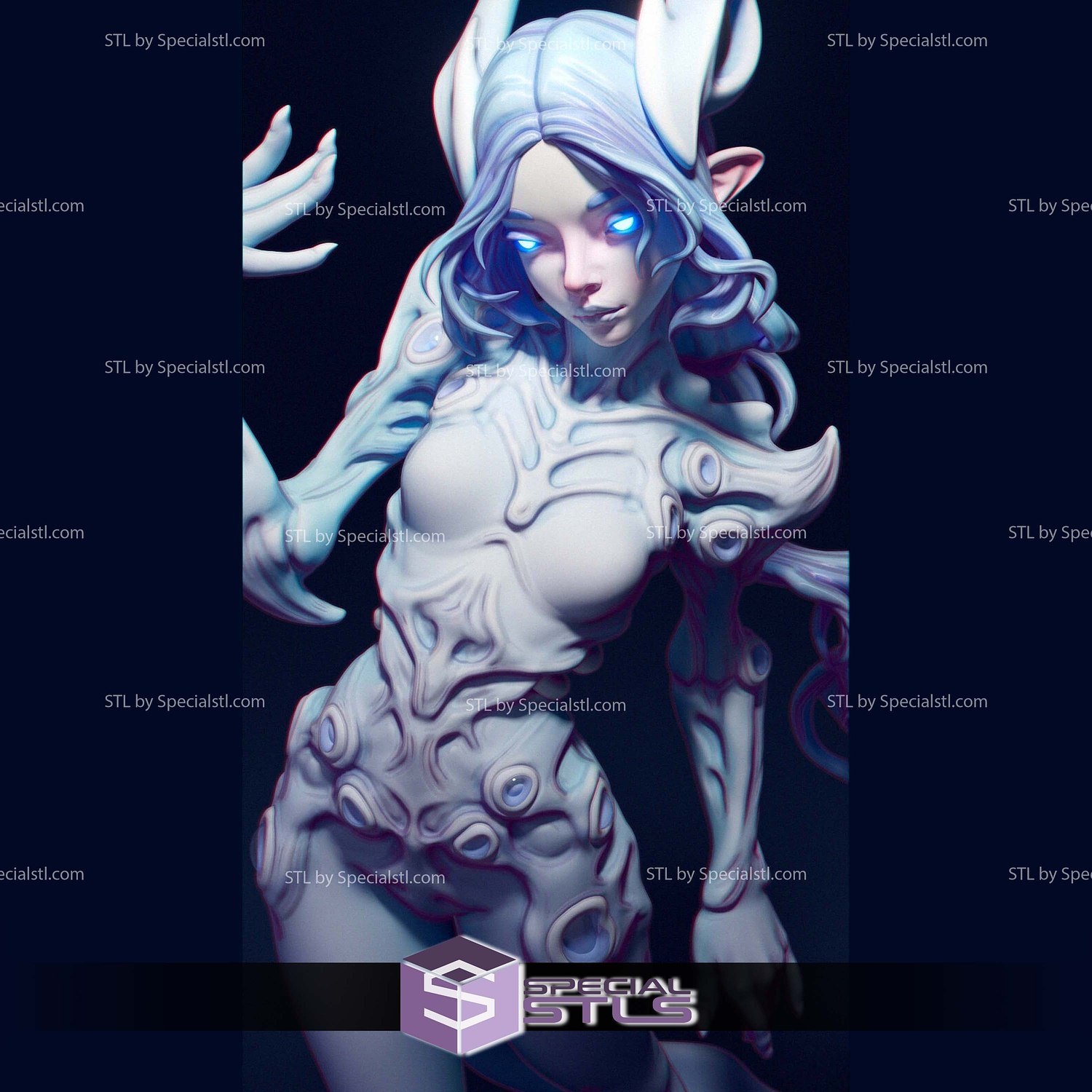 Tiel Fanart 3D Printer Files STL Model — view 2