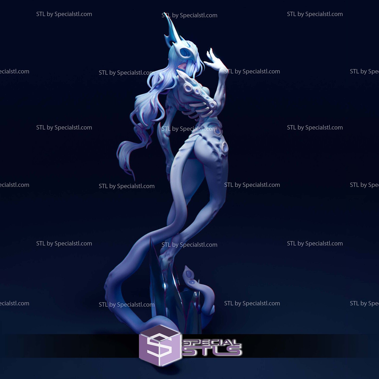 Tiel Fanart 3D Printer Files STL Model — view 5
