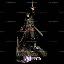 Aragorn and Sword LOTR 3D Printer Files STL Model