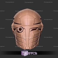 Cosplay STL Files Deadshot Helmet 3D Model