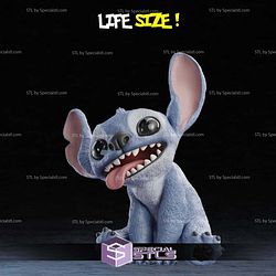 Life Size Stitch Movie STL Files 3D Model