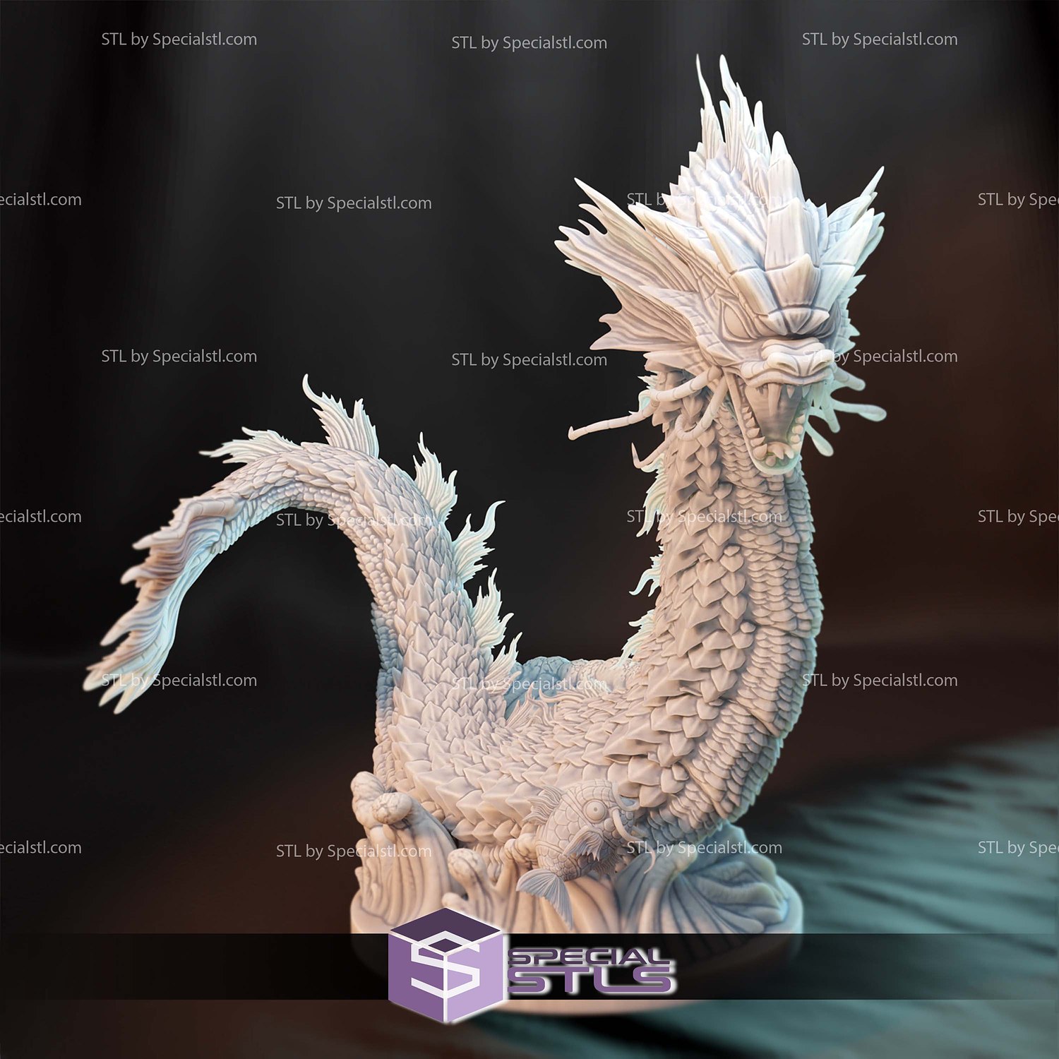Pokemon Leviathan Gyarados 3D Printer Files STL Model — view 3