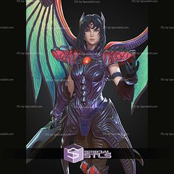 Rose Legend of Dragoon 233mm STL Files 3D Model
