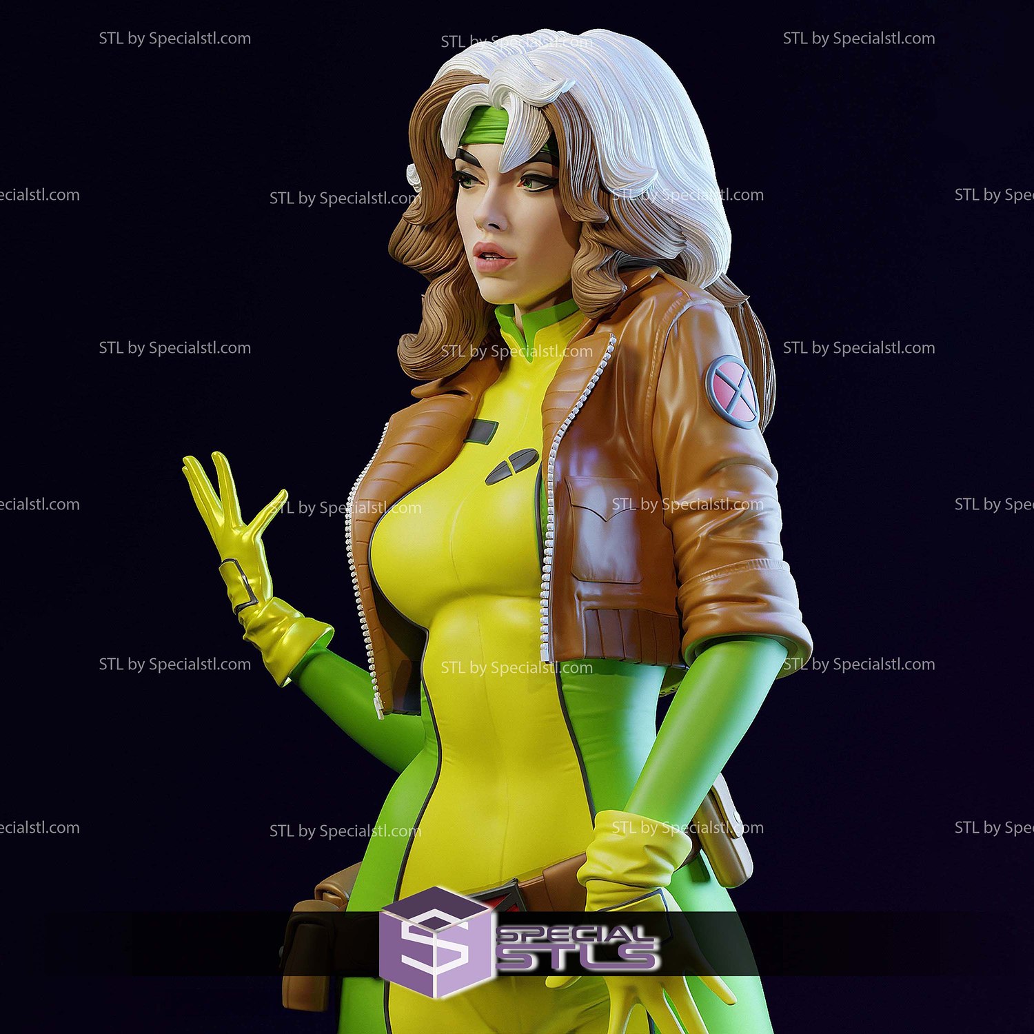 Rogue Anna Marie 3D Printer Files STL Model — view 3