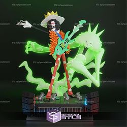 Brook and Guitar One Piece 3D Printer Files STL Model