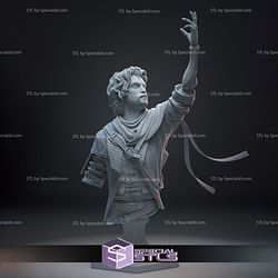 Gustave Blood Bust 3D Printer Files STL Model