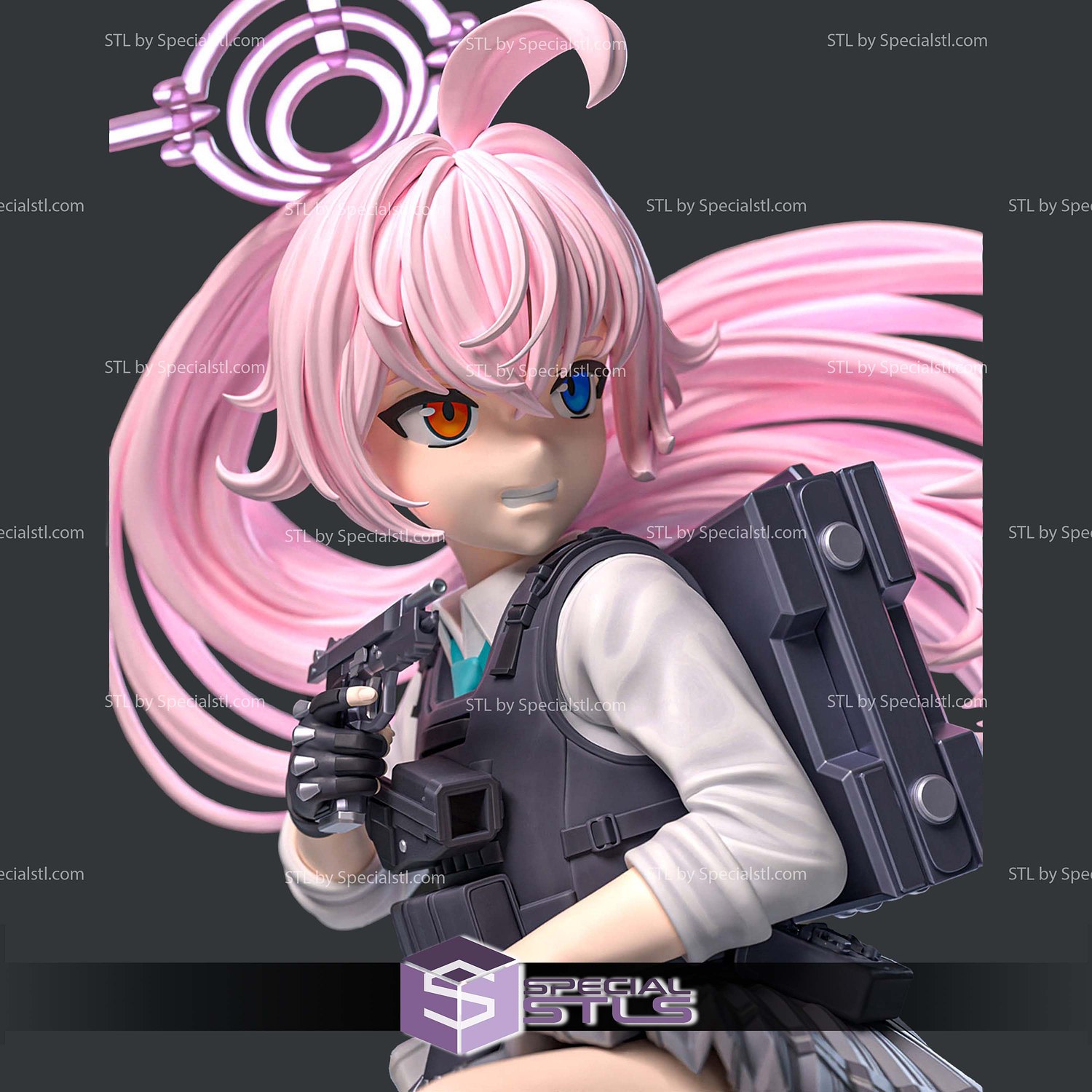 Takanashi Hoshino 3D Printer Files STL Model — view 2