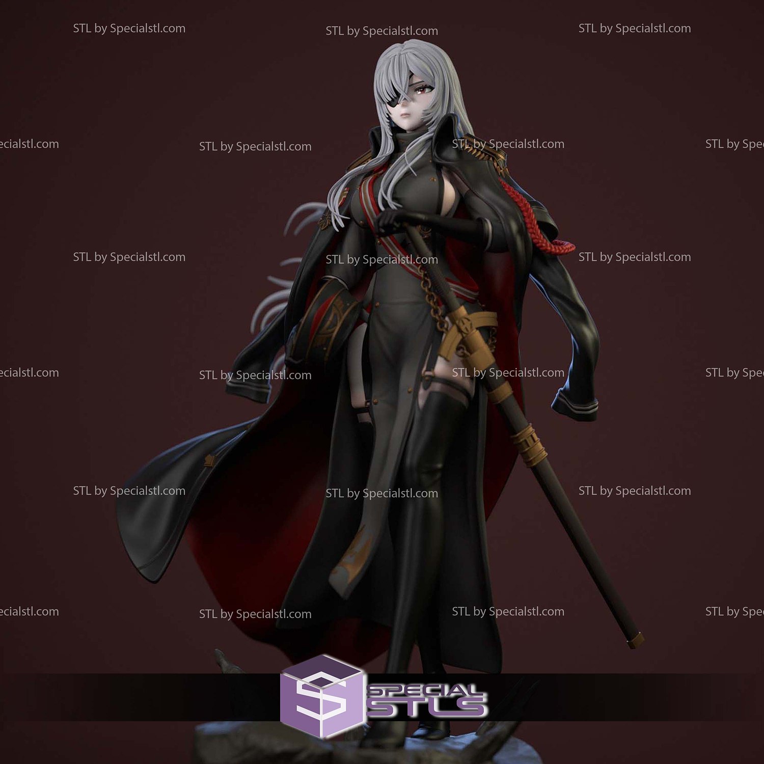Fritz LeMay Azur Lane 3D Printer Files STL Model — view 2