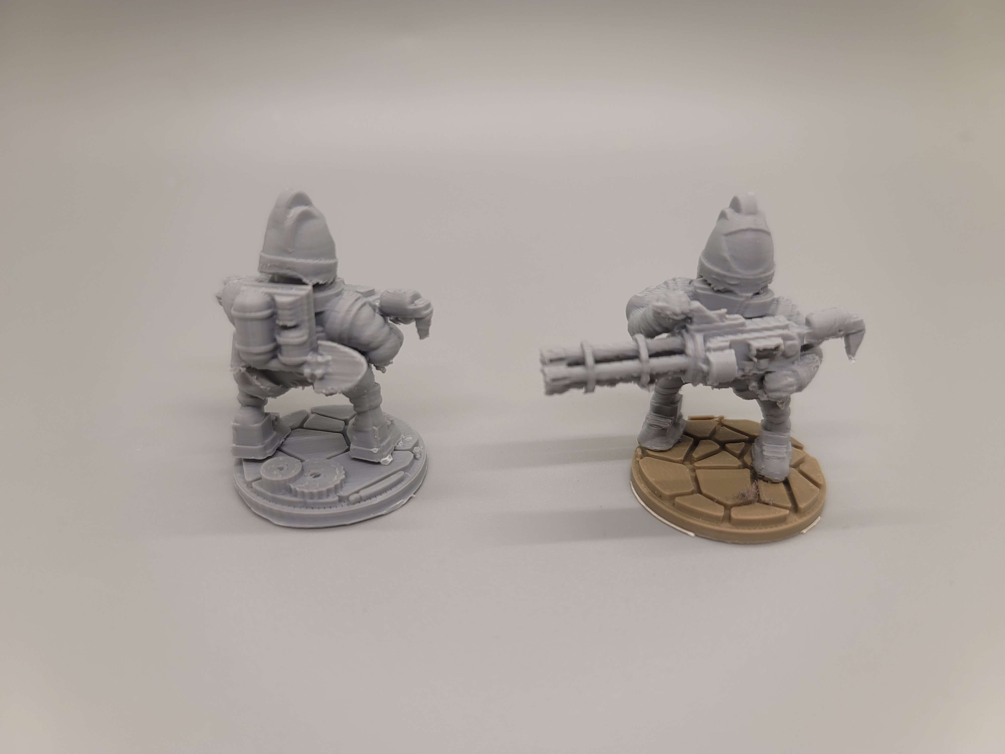 FHW cosmic prosper Union Heavy trooper with Minigun 3D STL Model