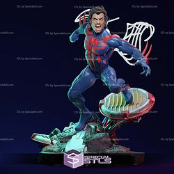 Miguel Ohara Spider Man 2099 3D Printer Files STL Model