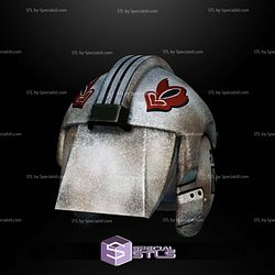 Custom 1 12 Figure STL - Luke Jedi Training Helmet 3D Model