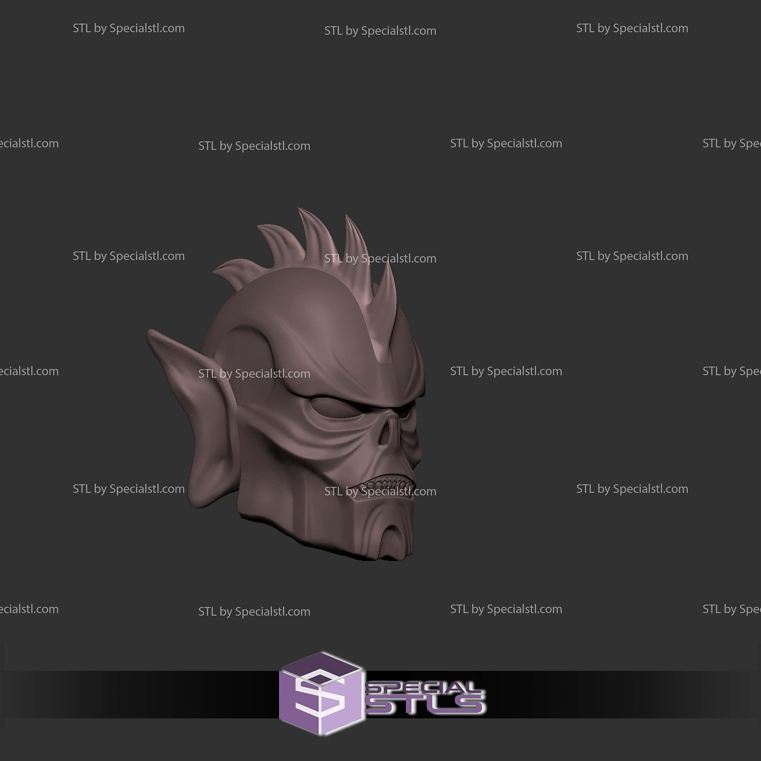 Cosplay STL Files Hordak Helmet 3D Model — view 2