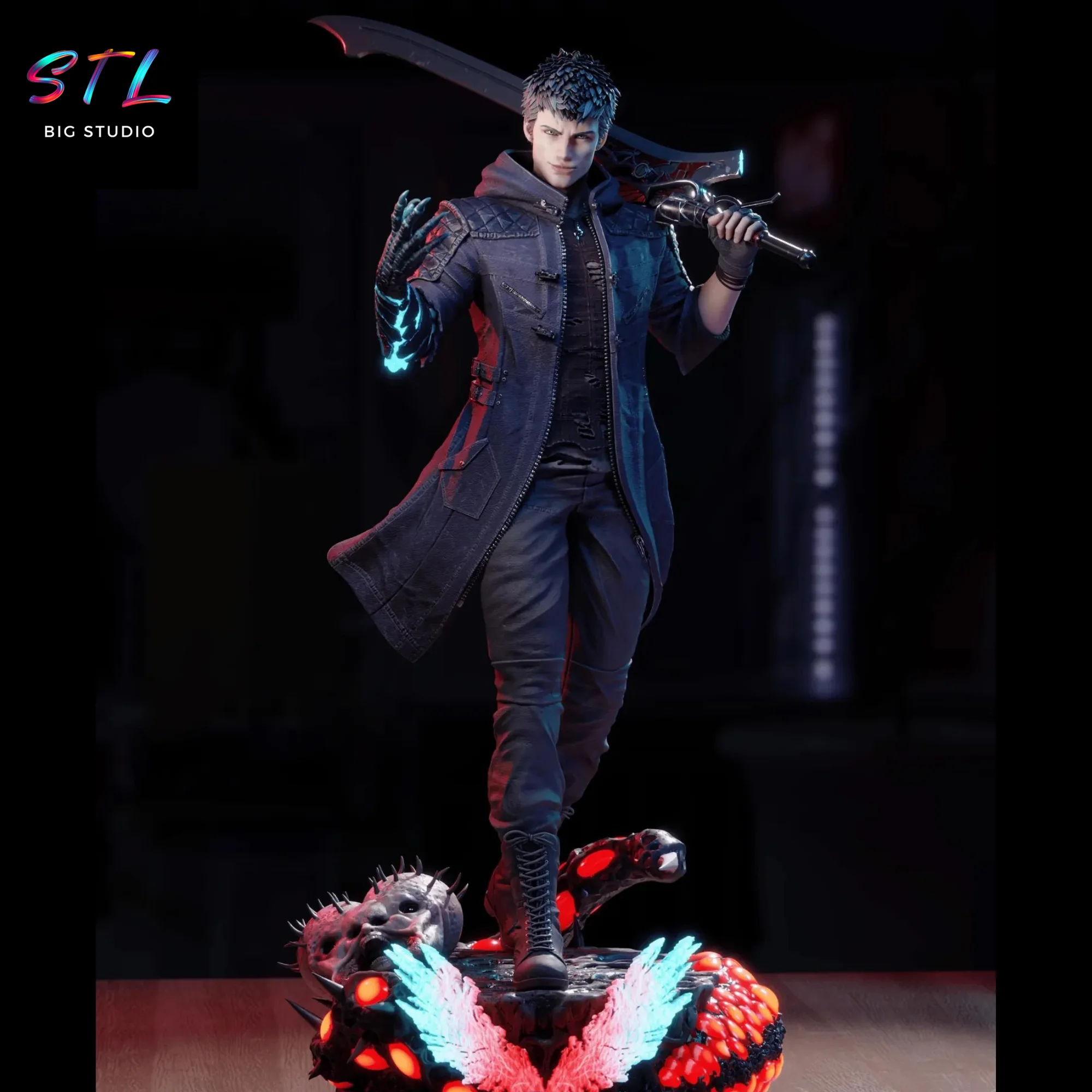 Nero STL | Devil May Cry | 3D Print Model Model — view 2