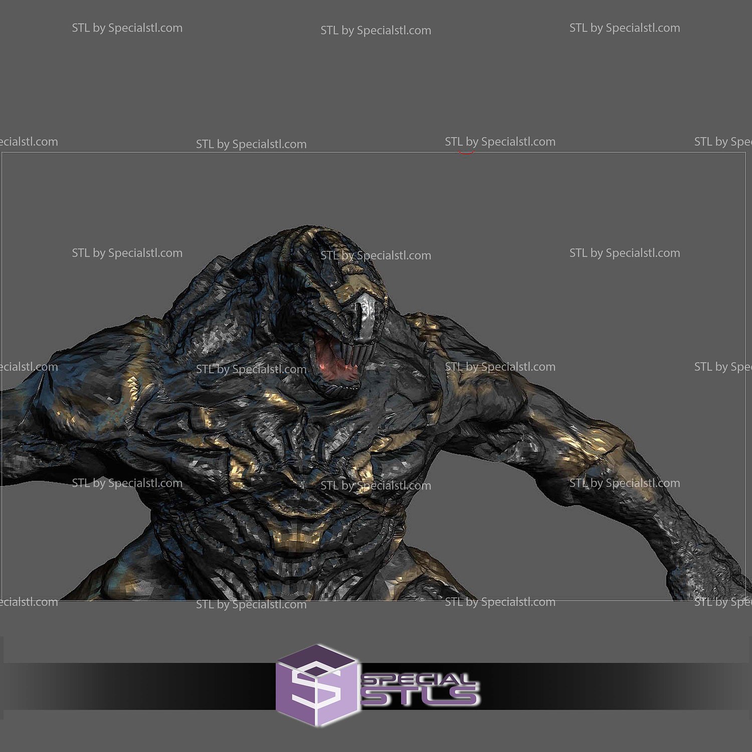 Outriders Marvel 3D Print Files STL Model — view 4