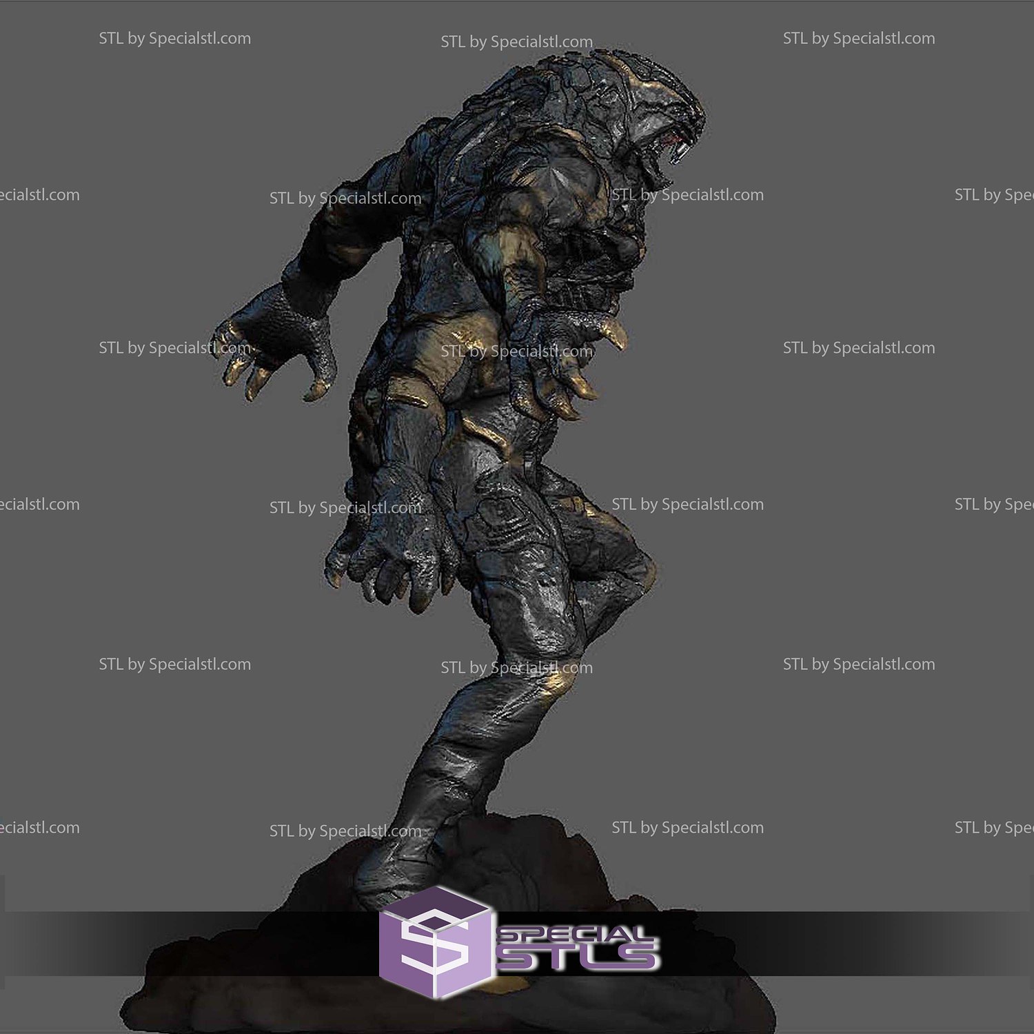 Outriders Marvel 3D Print Files STL Model — view 5
