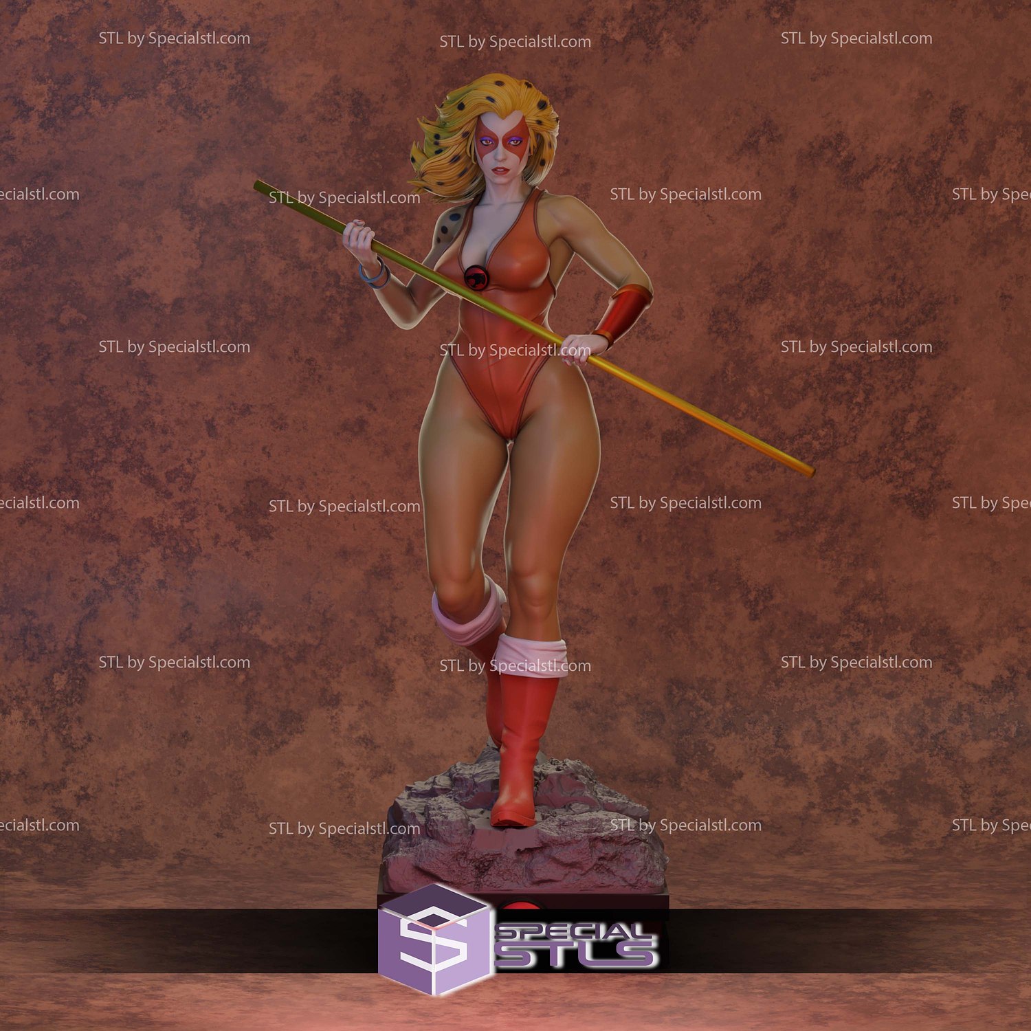 Cheetara 2025 Sculptures 3D Printing STL Model — view 6