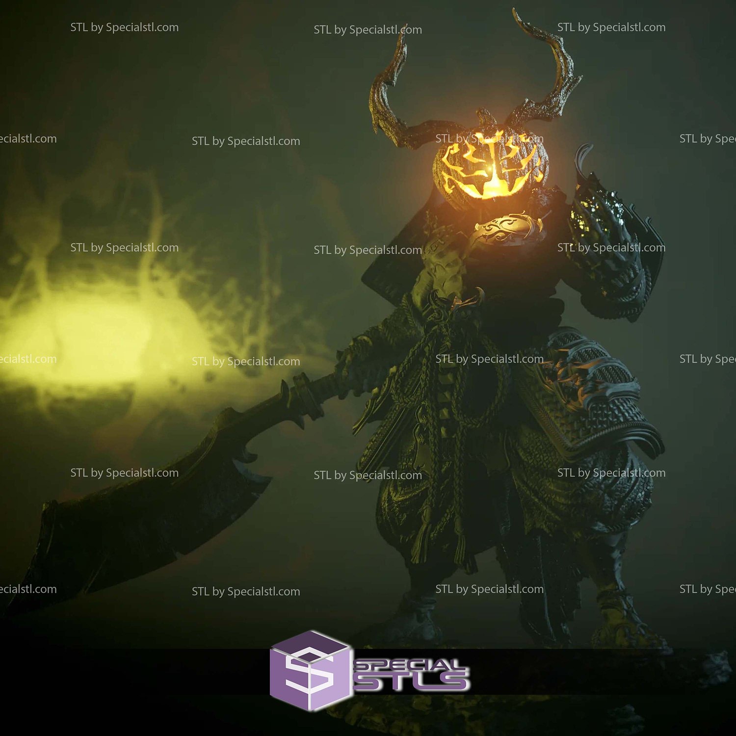 The Ancestors Tenjin Halloween 3D Printer Files STL Model — view 2