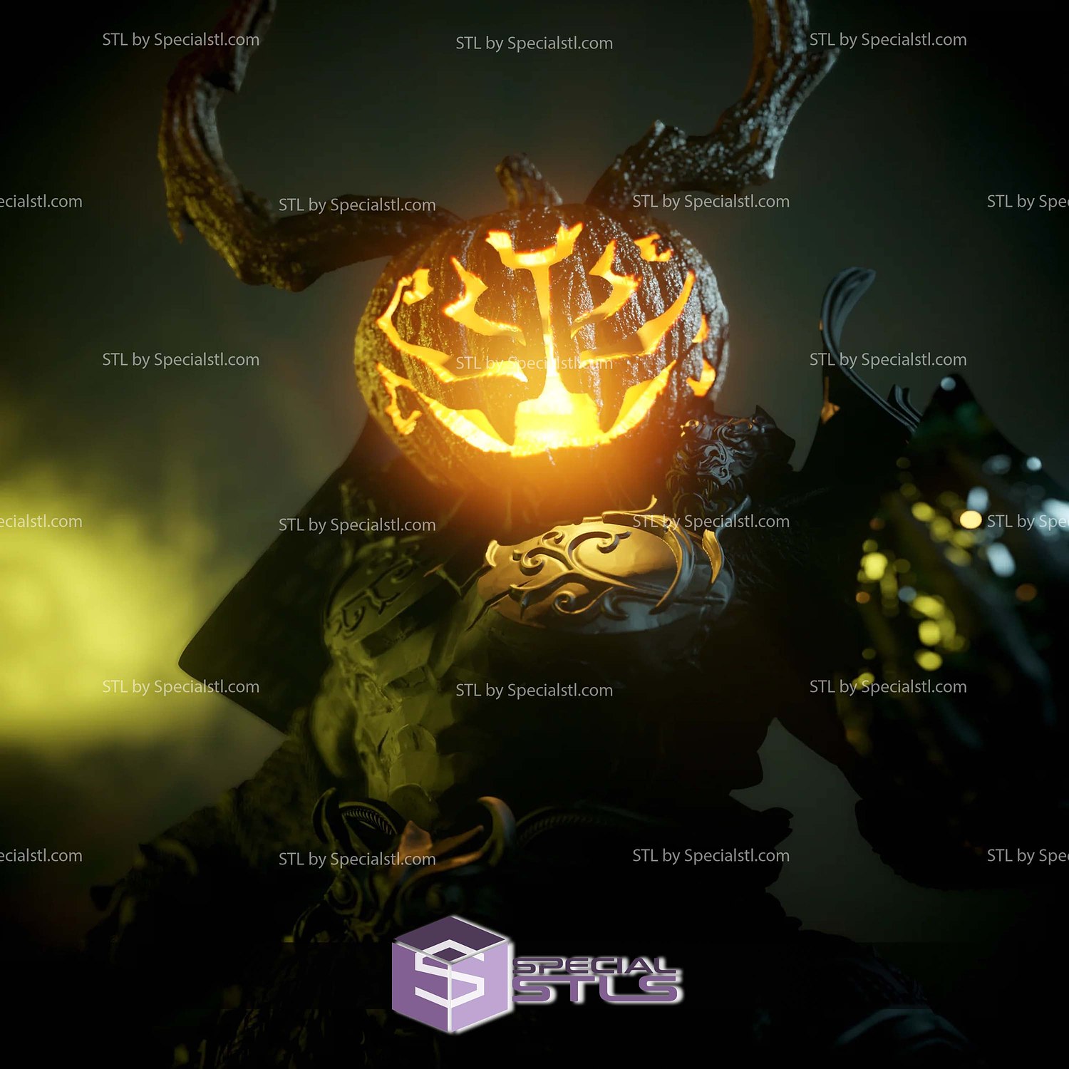 The Ancestors Tenjin Halloween 3D Printer Files STL Model — view 3