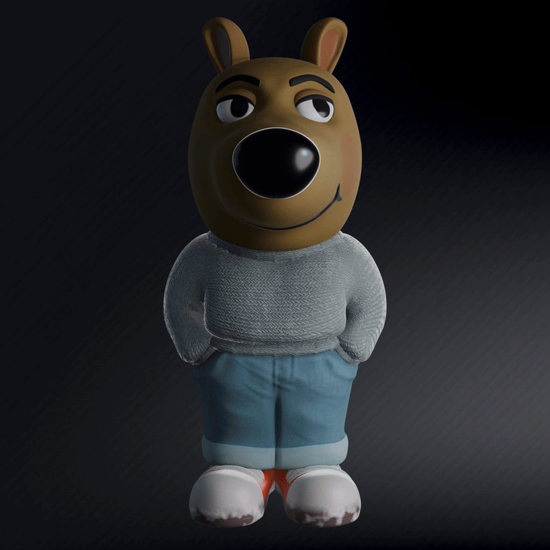 Chill Guy, Chill DOG | Un Tio Chill De Cojones / AKA CHILL GUY OG- CHILL DE COJONES 3D STL Model
