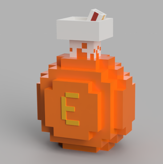 Minecraft Soda Potion 3D STL Model