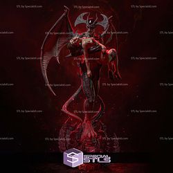 Devilman and lover 563mm STL Files 3D Model