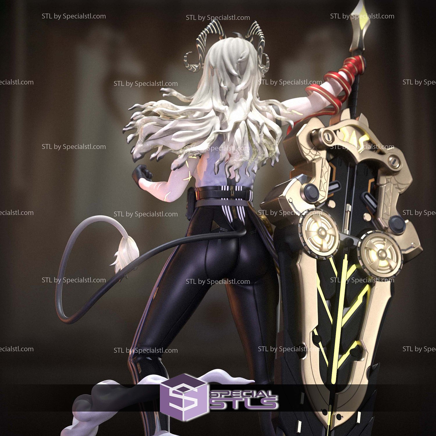 Zani 2nd Form Wuthering Waves STL Files 3D Model — view 2