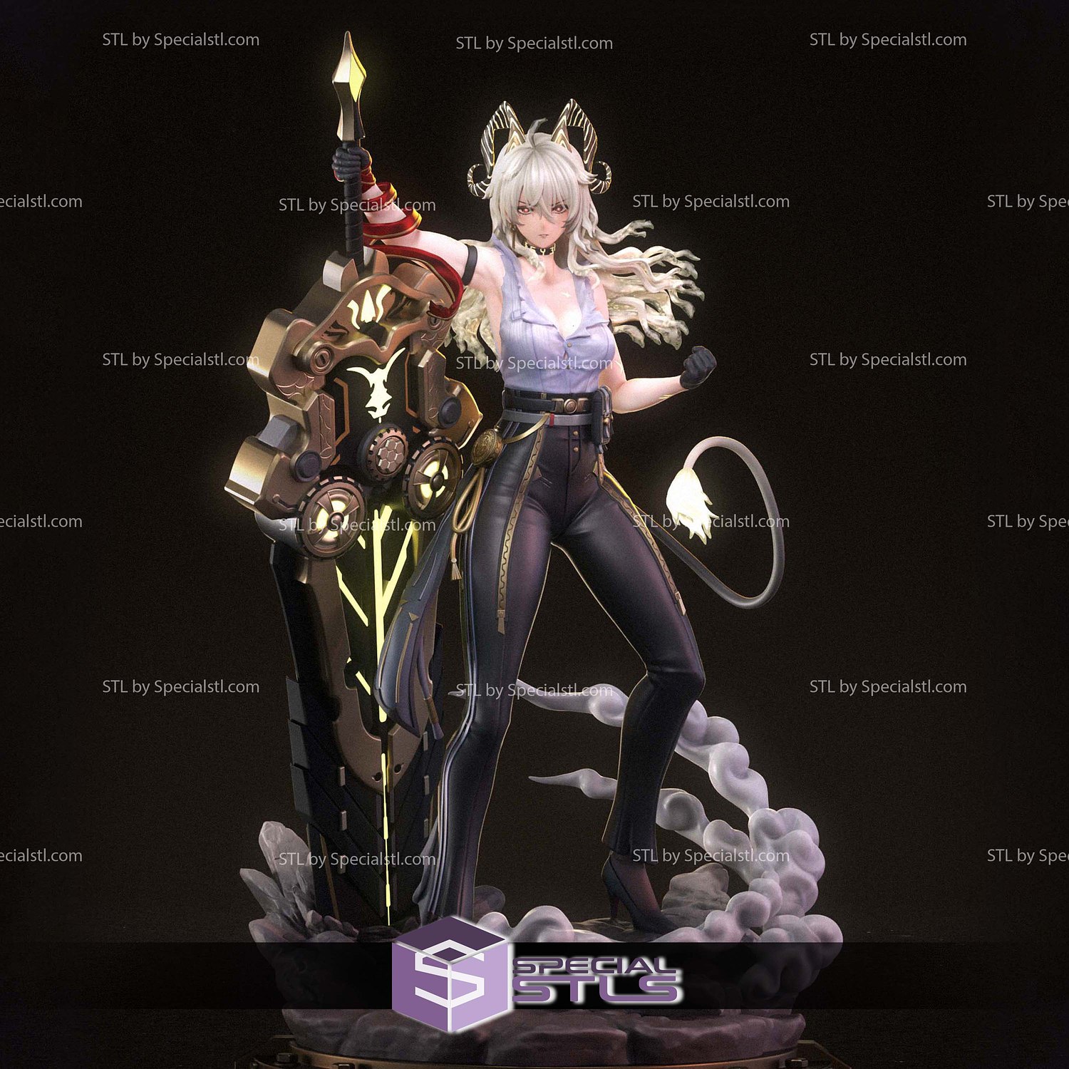 Zani 2nd Form Wuthering Waves STL Files 3D Model — view 4