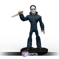 Disney Infinity Style STL Collection - Michael Myers 3D Model