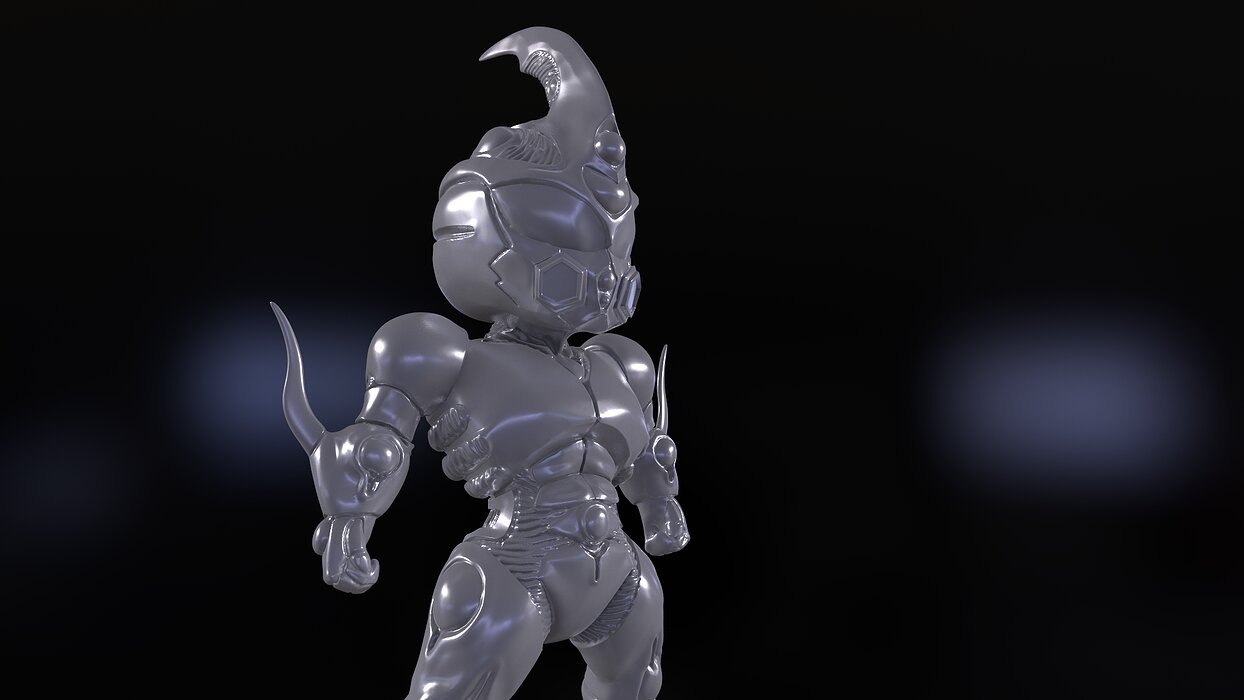 Guyver Anime Character 3D STL Model — view 8