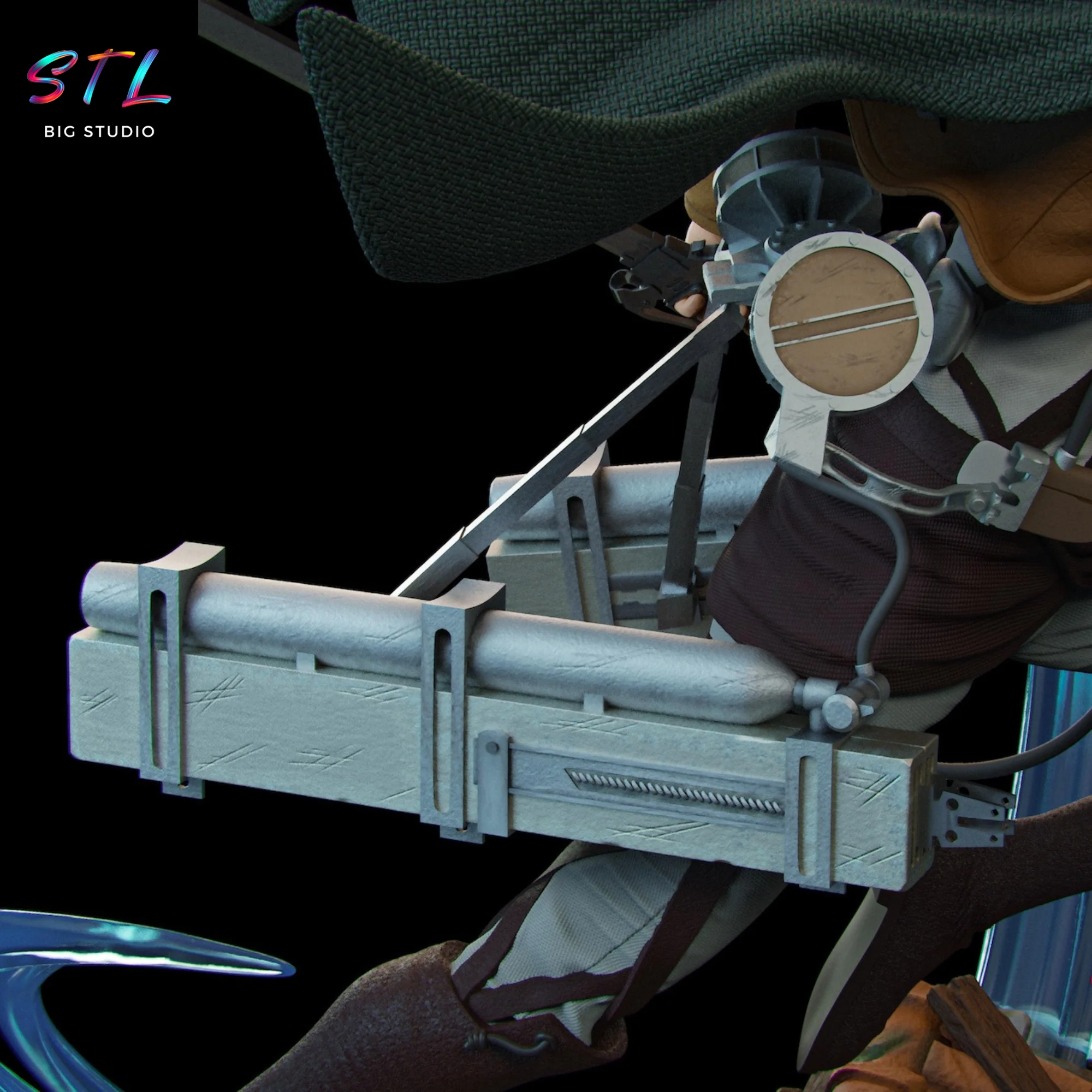 Levi Ackerman STL | Attack on Titan | 3D Printing Figure Model — view 4