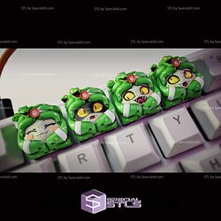 Keycap STL Collection - Dusa Hades 3D Model