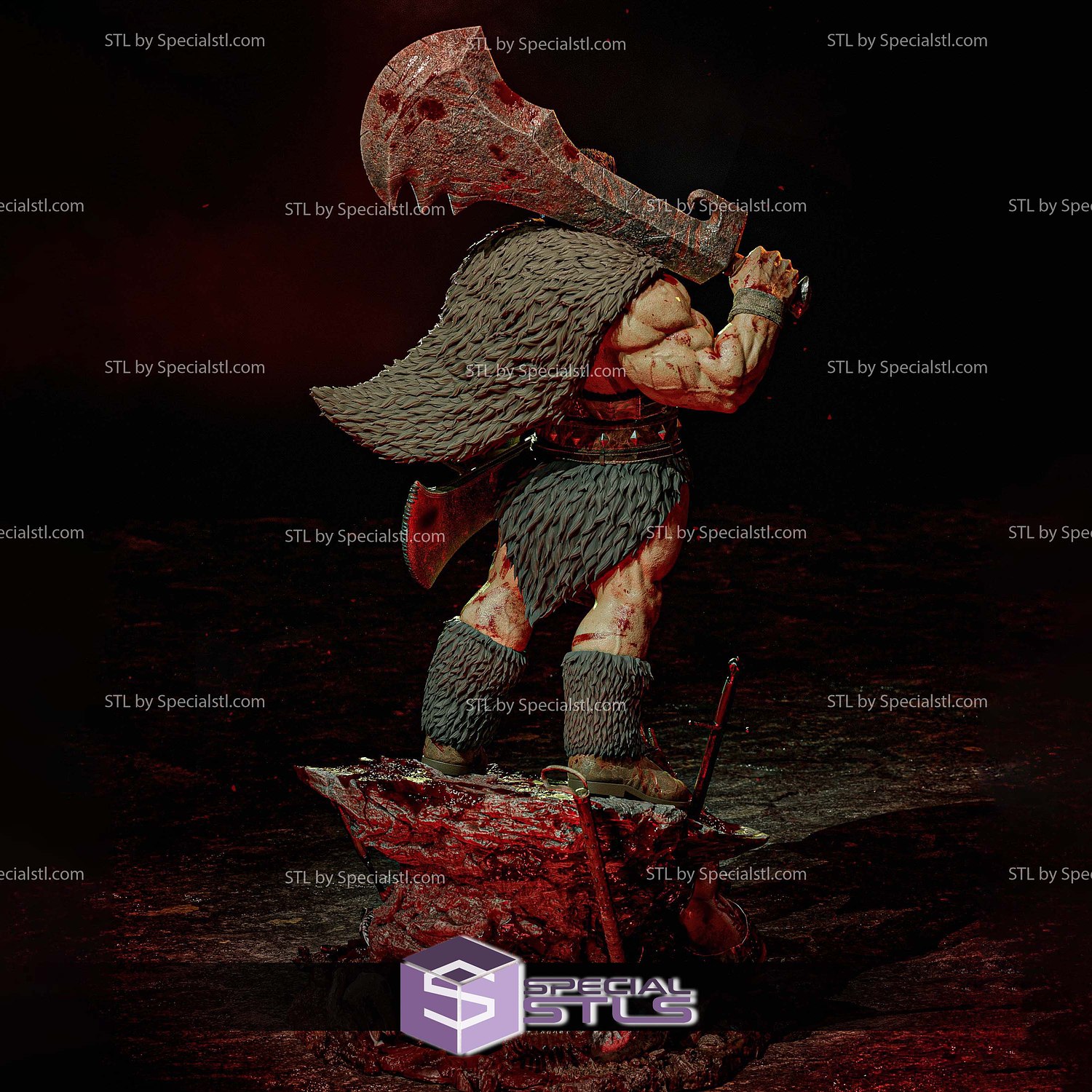 Nosferatu Zodd and Behelit Berserk 3D Print Files STL Model — view 2