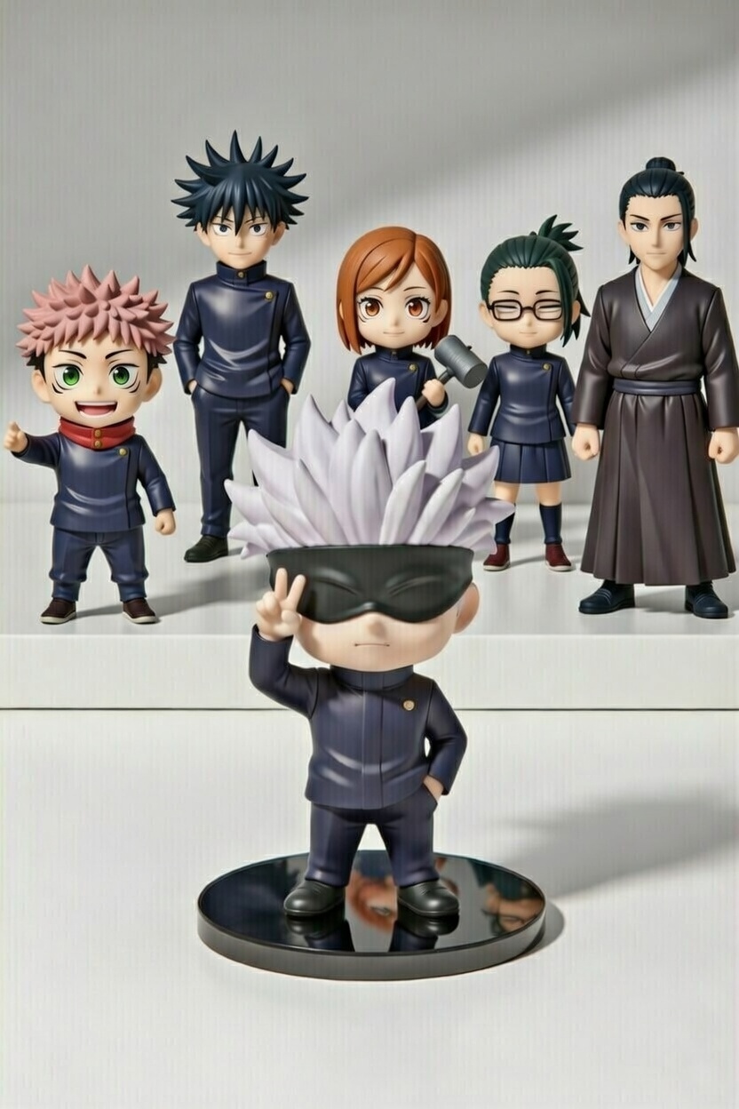 Jujutsu Kaisen Chibi Satoru Gojo 3D GLB Model