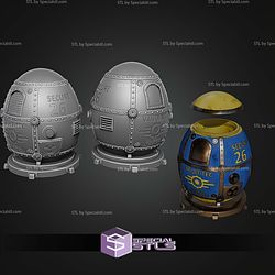 Fallout Easter Egg STL Files 3D Model