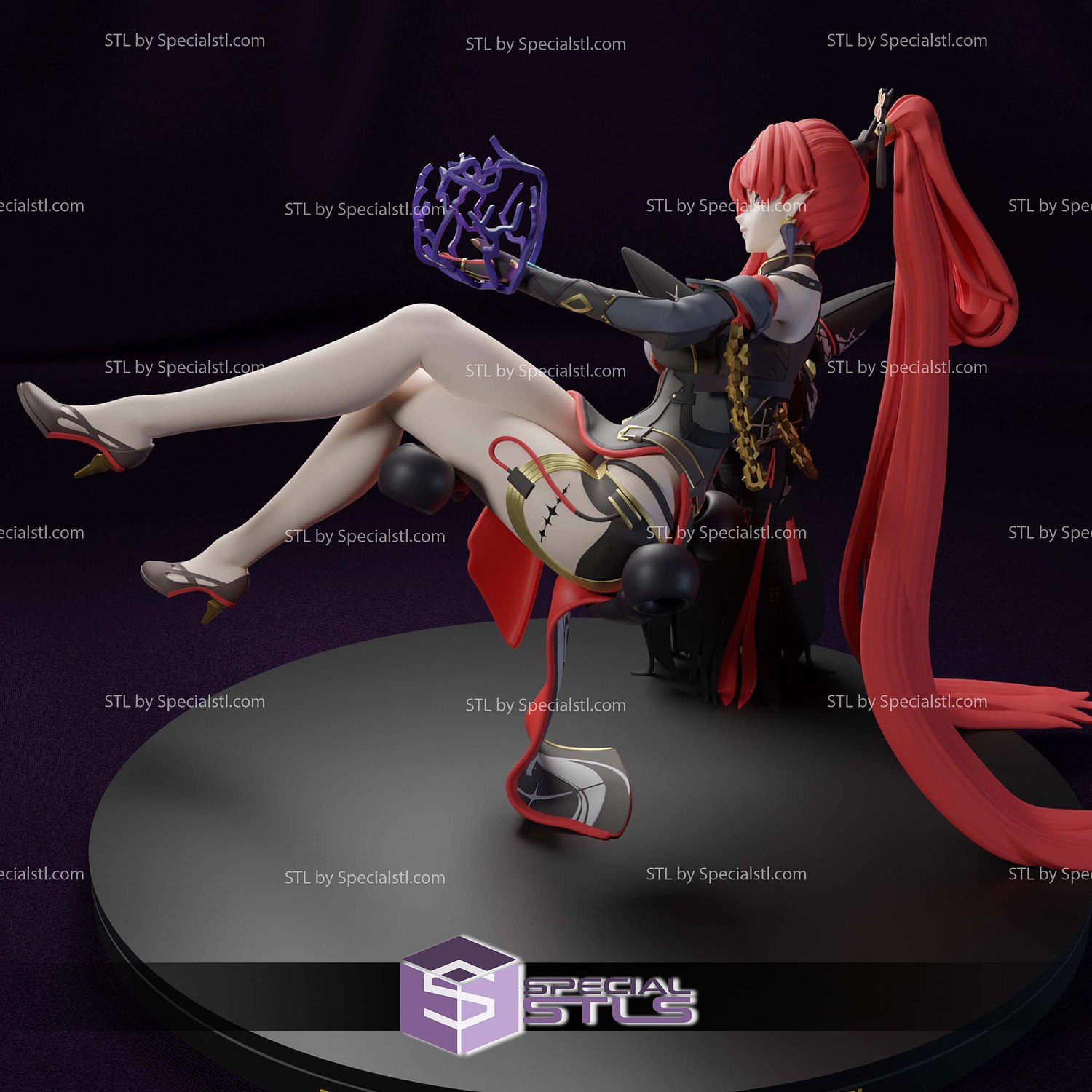 Yinlin Wuthering Waves 3D Printer Files STL Model — view 4